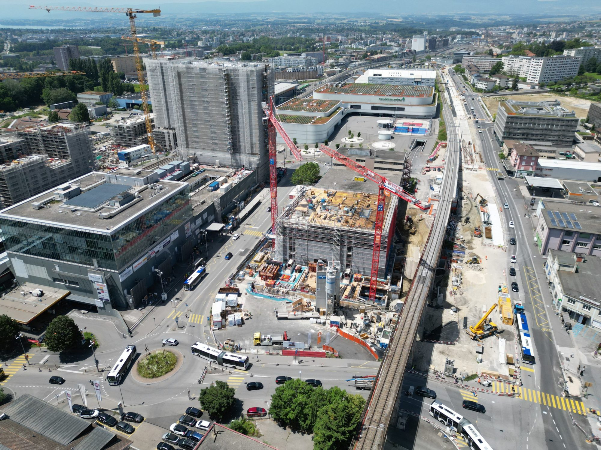 Malley-Viaduc : tour Tilia, Tilia , Malley-Phare