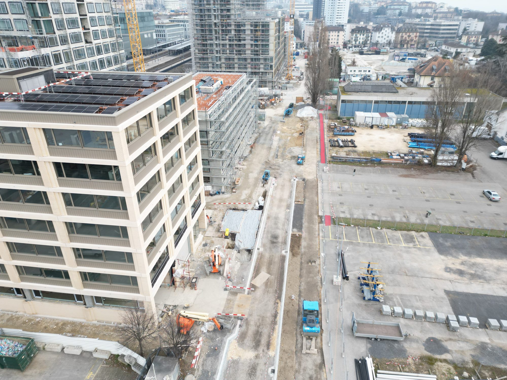 Tronçon 1 Avenue de Malley long de Malley-Gare