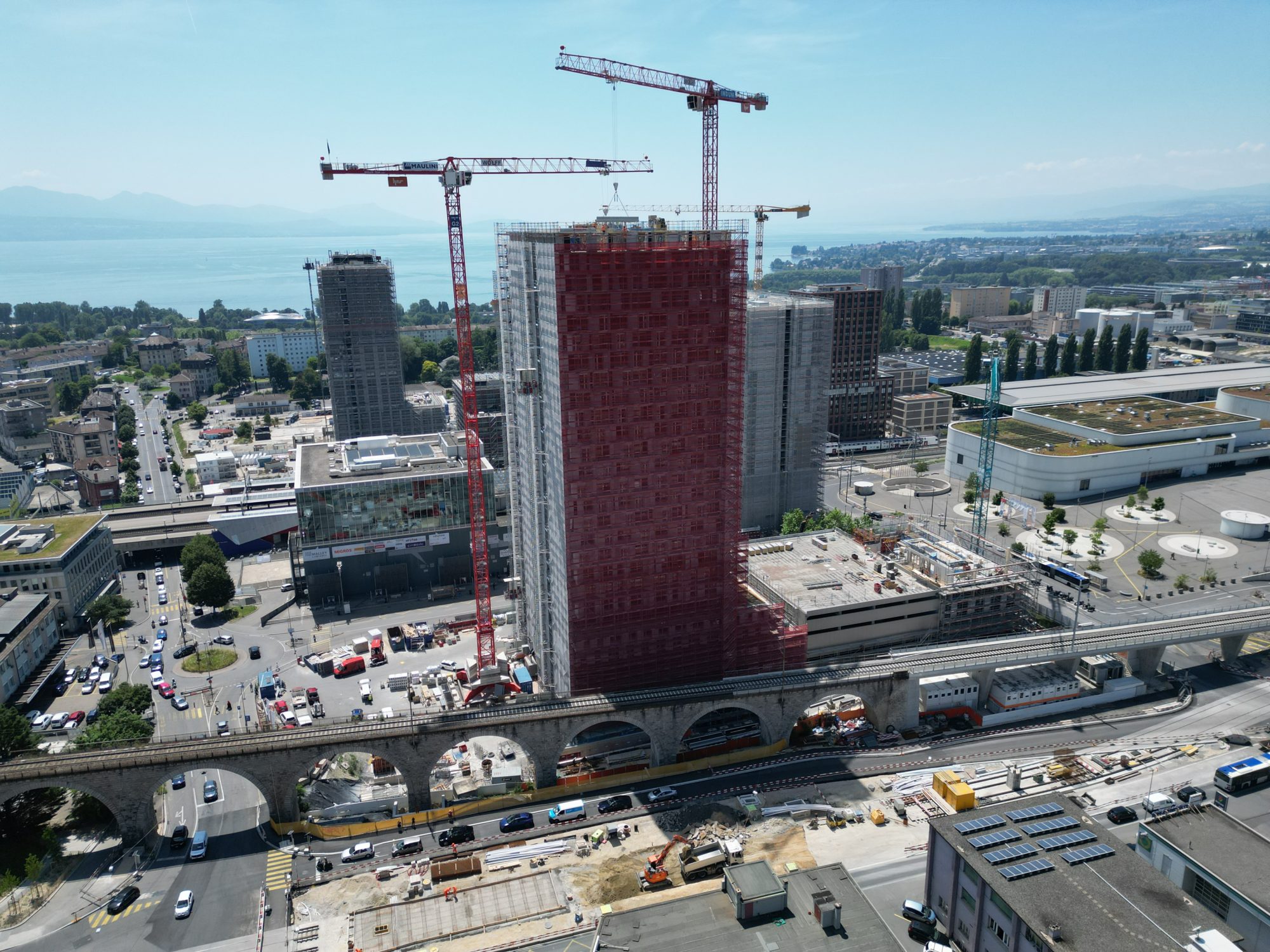 Malley-Viaduc: tour Tilia, Tilia Tower, Malley-Phare