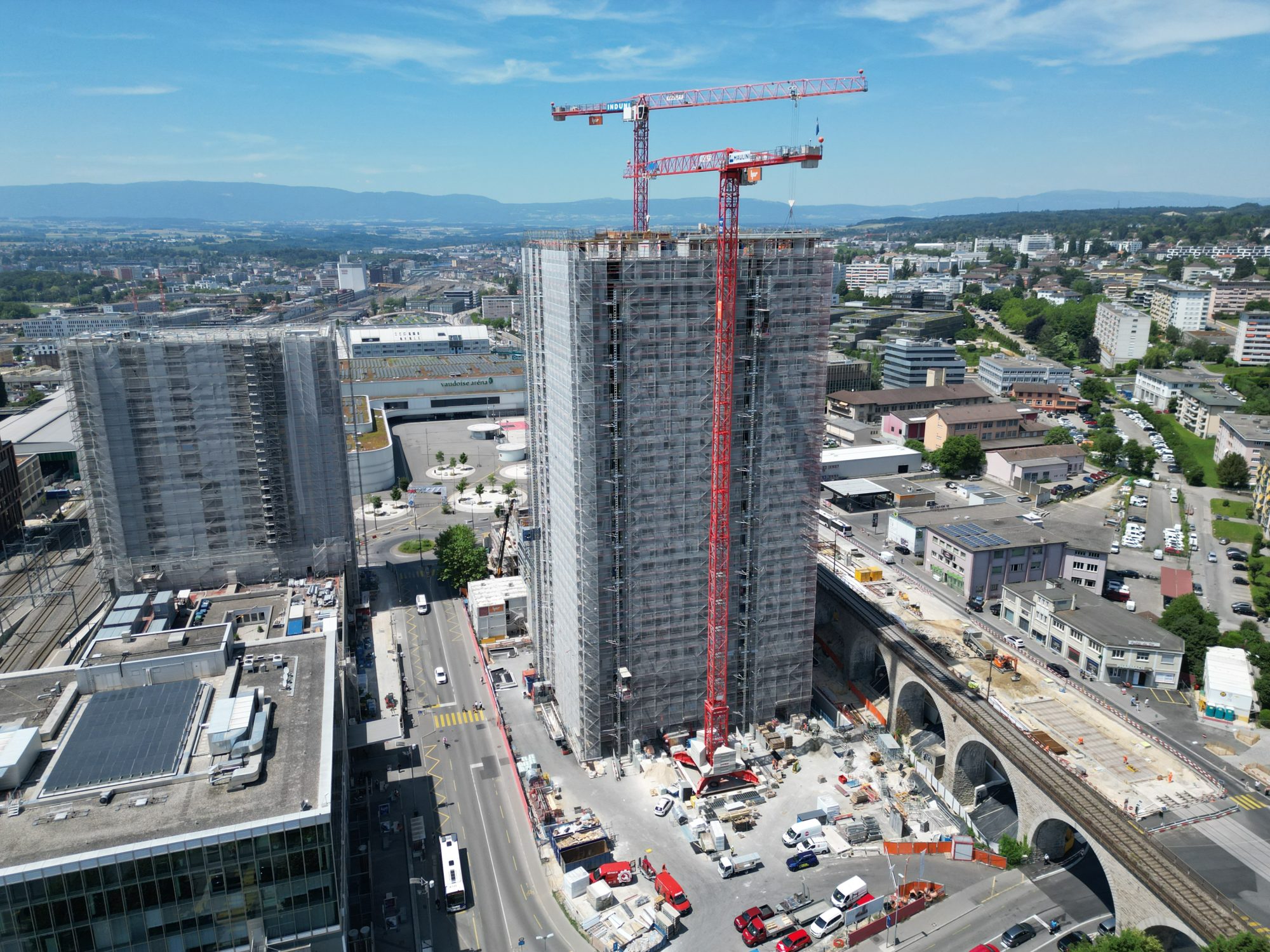 Malley-Viaduc: Malley-Phare, tour Tilia, Tilia Tower